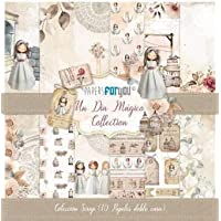 Papers For You Colección Dia Magico Niña Morena 10 Papeles